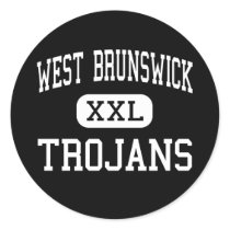 West Brunswick - Trojans - High - Shallotte stickers by customteamsportswear West Brunswick - Trojans - High - Shallotte stickers