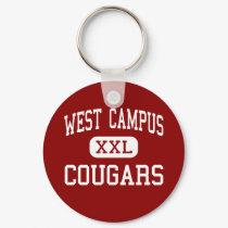 West Campus - Cougars - High - San Antonio Texas keychains by customteamsportswear West Campus - Cougars - High - San Antonio Texas keychains