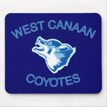 West Canaan Coyotes Mouse Mat