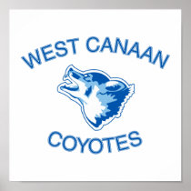 West Canaan Coyotes Print
