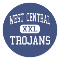 West Central - Trojans - High - Hartford stickers