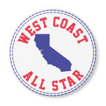 West Coast All Star magnets