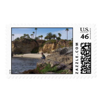 West Coast Beach Postage Stamp by chiporstl West Coast Beach Postage Stamp