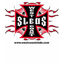 WEST COAST SLEDS LADY 2 t-shirts by westcoastsleds WEST COAST SLEDS LADY 2 t-shirts