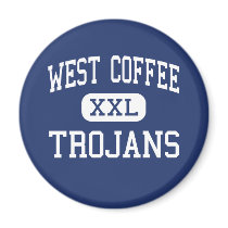 West Coffee Trojans Middle Douglas Georgia magnets
