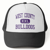 West County - Bulldogs - High - Park Hills hats by customteamsportswear West County - Bulldogs - High - Park Hills hats