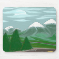 West Elks Moonlight Mousepad by KingDaddy West Elks Moonlight Mousepad