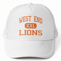 West End - Lions - High - Birmingham Alabama hats by customteamsportswear West End - Lions - High - Birmingham Alabama hats