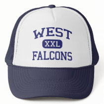 West Falcons Middle Hartford Connecticut hats
