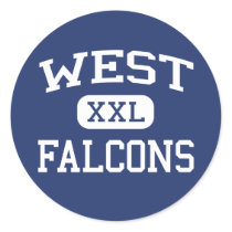 West Falcons Middle Hartford Connecticut stickers