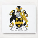 West Family Crest mousepads