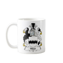West Family Crest mugs
