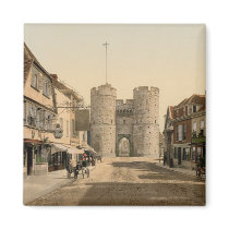 West Gate, Canterbury, Kent, England Fridge Magnets