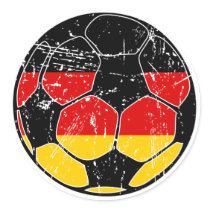 West Germany Soccer Ball Stickers