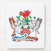 West Glamorgan Coat of Arms mousepads by FlagTshirts West Glamorgan Coat of Arms mousepads
