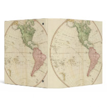 West Hemisphere map Binders