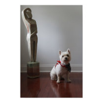 West Highland Pose posters