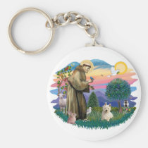 West Highland Terrier  (#1) keychains