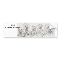 West Highland Terrier bumper stickers