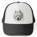 West Highland Terrier Busting Out hat