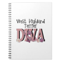 West Highland Terrier DIVA Notebook