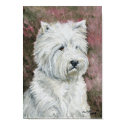 "West Highland Terrier" Dog Art Canvas Print by CharlottesWebArt "West Highland Terrier" Dog Art Canvas Print