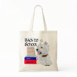 West Highland White Terrier Back to School Canvas Bag