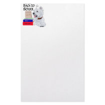 West Highland White Terrier Back to School Stationery