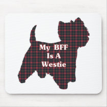 West Highland White Terrier BFF Gifts mousepads