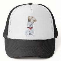 West Highland White Terrier Chef Hat