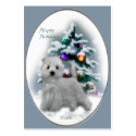 West Highland White Terrier Christmas Gifts business cards by DogsByDezign West Highland White Terrier Christmas Gifts business cards