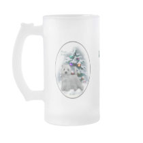 West Highland White Terrier Christmas Gifts mugs