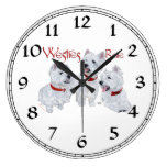 West Highland White Terrier Clock