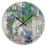 West Highland White Terrier Clock