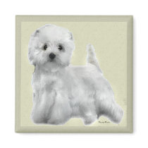 West Highland White Terrier Gifts magnets