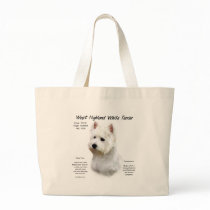 West Highland White Terrier History Design Bag