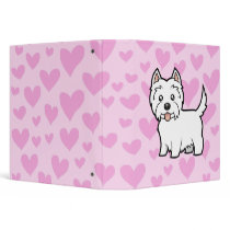 West Highland White Terrier Love Binder