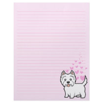 West Highland White Terrier Love Letterhead