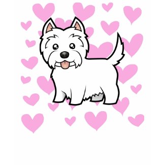 West Highland White Terrier Love shirt
