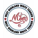 WEST HIGHLAND WHITE TERRIER mom Shirt