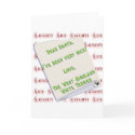 West Highland White Terrier Naughty or Nice cards