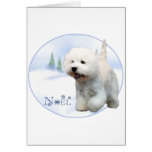 West Highland White Terrier Noel Greeting Cards