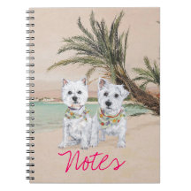 West Highland White Terrier NOTES Note Books