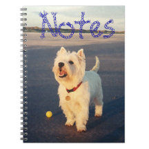West Highland White Terrier NOTES Spiral Notebook