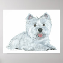 West Highland White Terrier Print