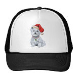 West Highland White Terrier Santa Claus Hat