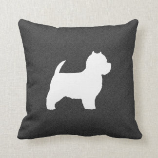 west highland terrier pillow