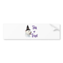 West Highland White Terrier Trick bumper stickers