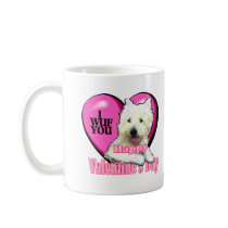 West Highland White Terrier Valentines Coffee Mugs