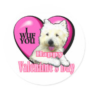 West Highland White Terrier Valentines